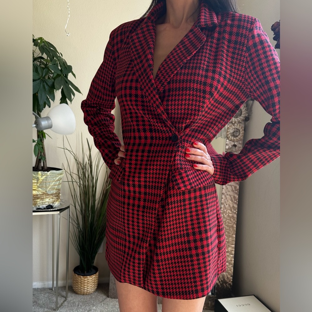 Jumpsuit jacket and shorts